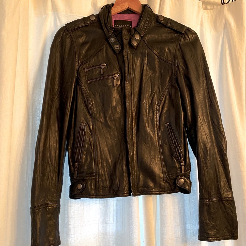 Leather Motorcycle Jacket